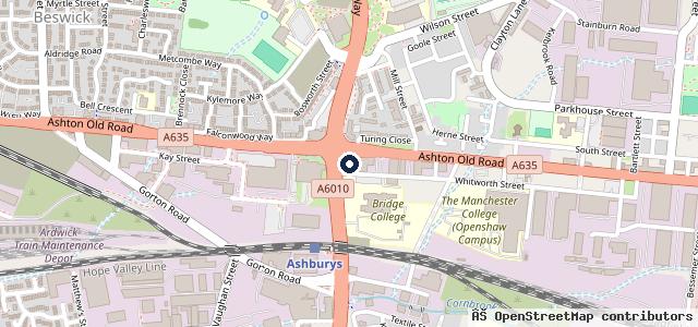 Map showing the location of One Stop Hire