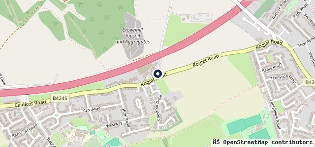 Map showing the location of DMS Auto Services | MOT and Service Centre