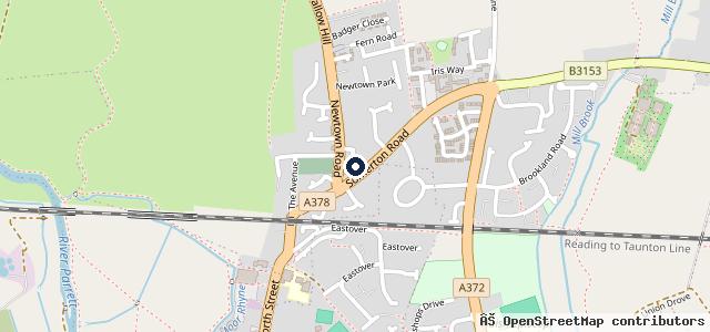 Map showing the location of Shires Garage Auto Services