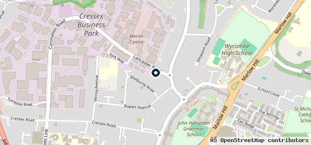 Map showing the location of Miller Commercial Motors