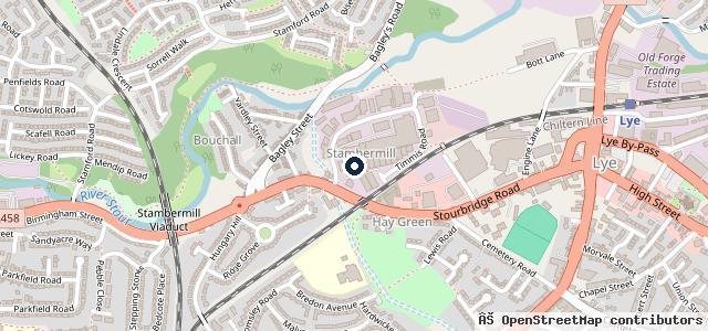 Map showing the location of JB Accident Repair Center Ltd