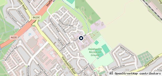 Map showing the location of Pheonix Car & Commercial Ltd