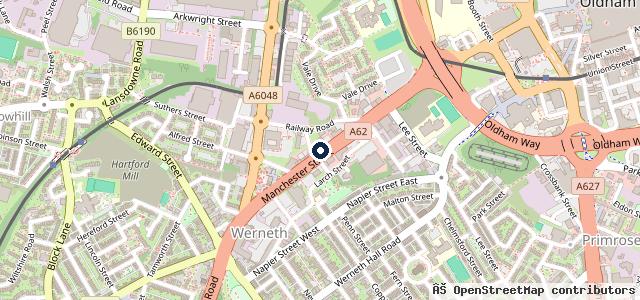 Map showing the location of 247 Mobile Tyre Service North West