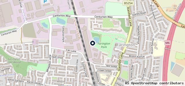 Map showing the location of 412 Automotive