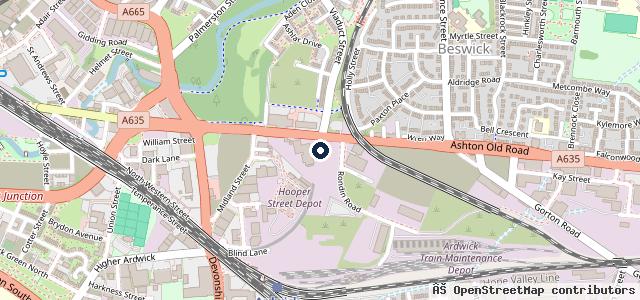 Map showing the location of 786 Autos
