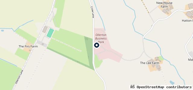 Map showing the location of Roger Taylor Auto Services
