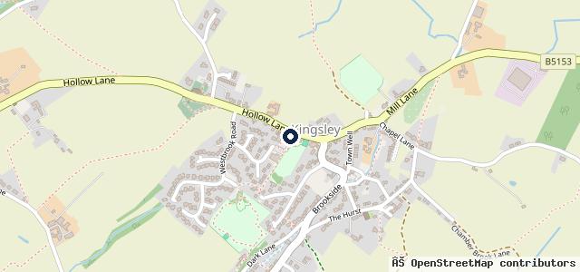 Map showing the location of Horseshoe Garage