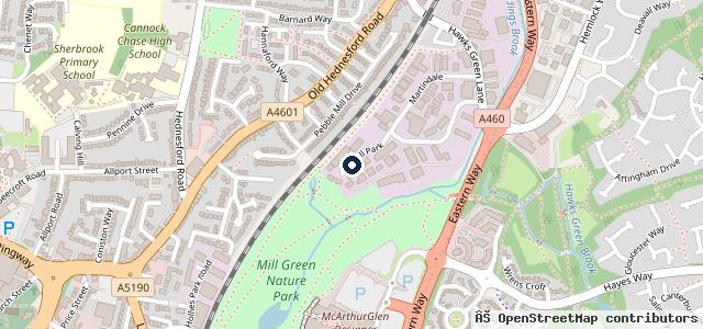 Map showing the location of S & R Motor Bodies Ltd