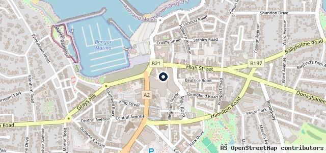 Map showing the location of Mellons Hyundai