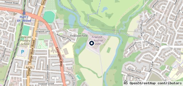 Map showing the location of Hartech Porsche | Bolton