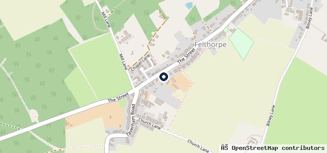 Map showing the location of J & S Dack/School Garage