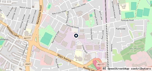 Map showing the location of KAG Automotive Care
