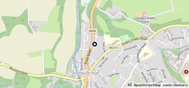 Map showing the location of D Chapman Ltd