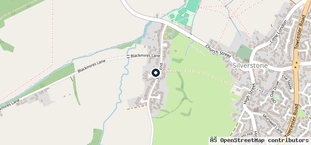 Map showing the location of Silverstone Garage Ltd