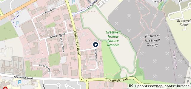 Map showing the location of S&P Garages Ltd