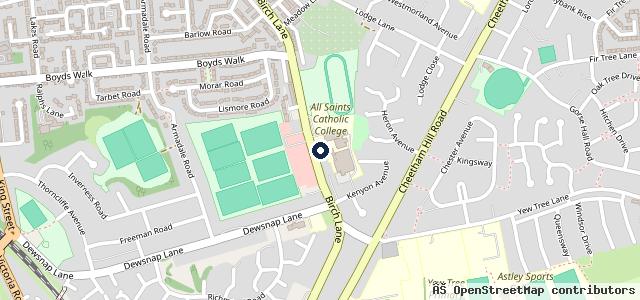 Map showing the location of Premier Kia