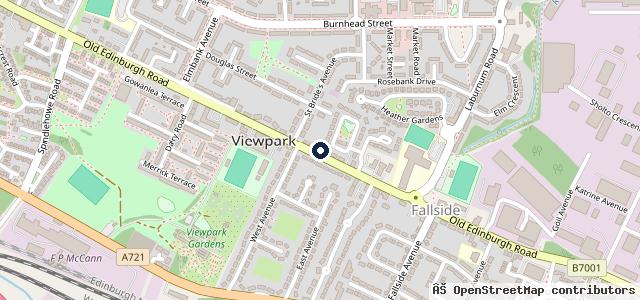 Map showing the location of Central Cars Co