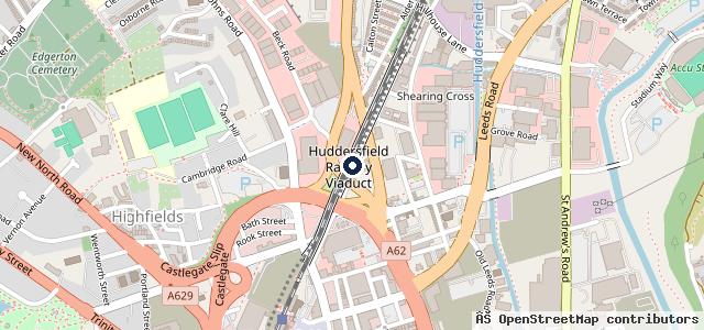 Map showing the location of The MOT Centre