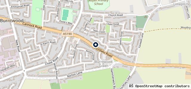 Map showing the location of Bosch Car Service - Star Garage