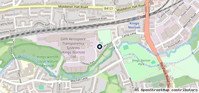 Map showing the location of Viking Auto Garage