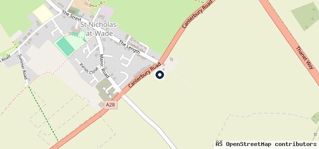 Map showing the location of Birchington Auto Repairs Ltd-Station Garage