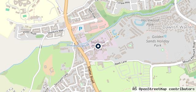 Map showing the location of Dawlish MOT Centre | Dawlish