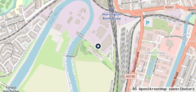 Map showing the location of Warrington Mobile Mechanic Ltd