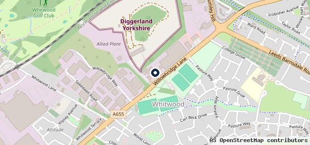 Map showing the location of Wilco Motosave