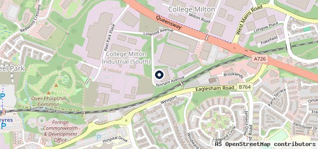 Map showing the location of East Kilbride Autocare Ltd