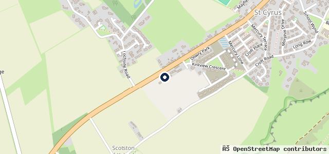 Map showing the location of Wilson's Garage