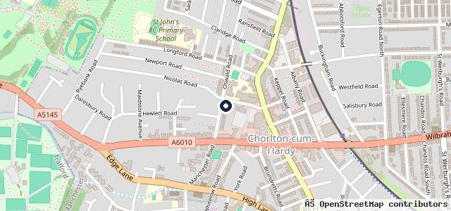Map showing the location of JB Quality Cars