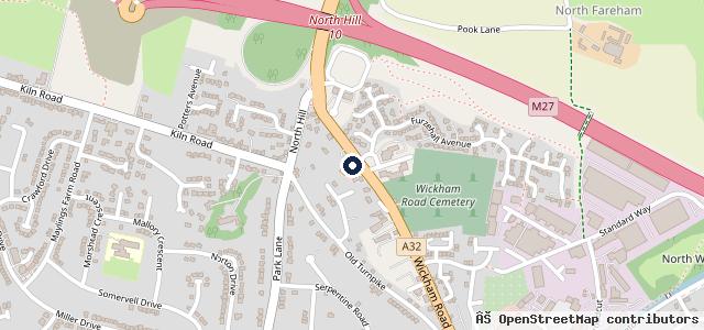 Map showing the location of Citroën Yeomans - Fareham