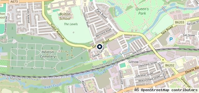 Map showing the location of Oakwood Motor Company