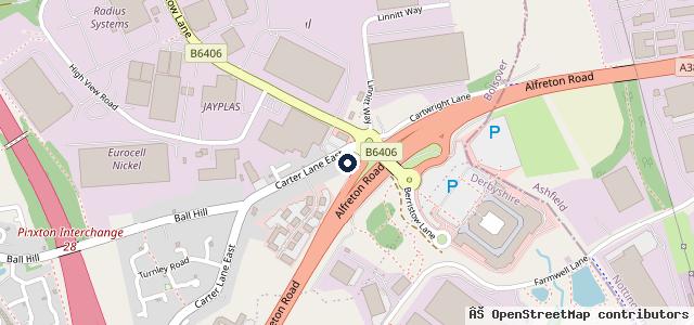 Map showing the location of Colemans Mot & Tyre Centre Ltd (Bosch Car Service)