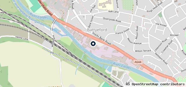 Map showing the location of A & D Accident Repair Centre Ltd