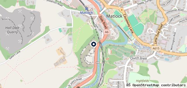 Map showing the location of Astbury & Taylor Motor Engineers Ltd