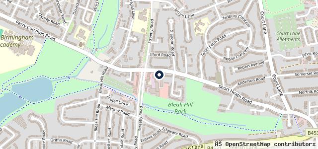 Map showing the location of First Stop Garages Ltd. MOT Centre