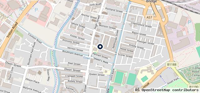 Map showing the location of Dragon Auto SMART Repairs