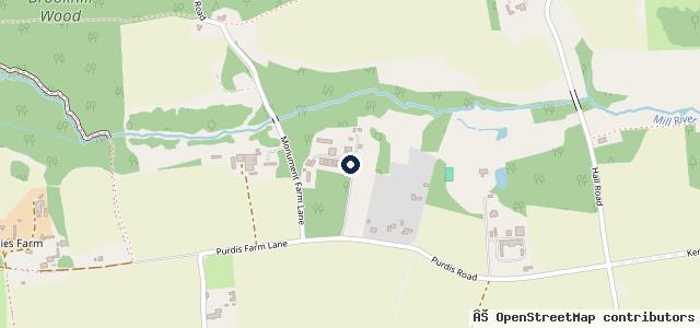 Map showing the location of A & D Motors