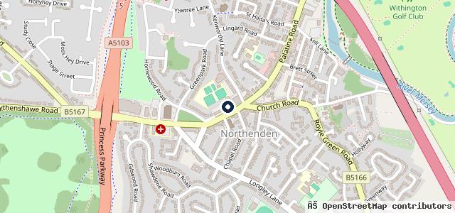 Map showing the location of A1 Cycle centre also known as Roche Spares and Mass the locksmith