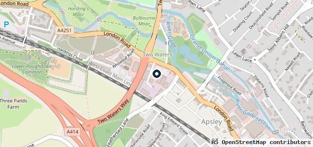 Map showing the location of Pilling Motor Group Ltd
