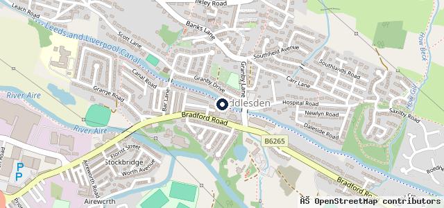 Map showing the location of Airedale Automotive ltd
