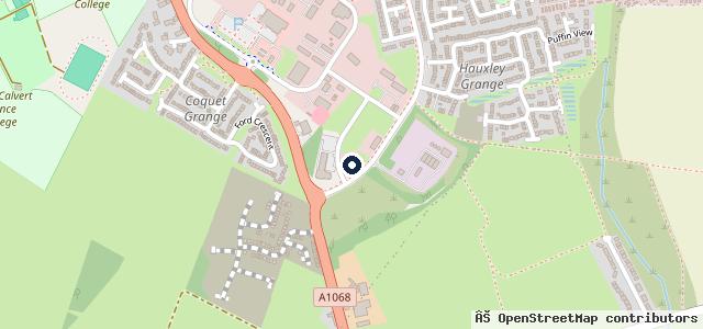 Map showing the location of Amble Autopoint
