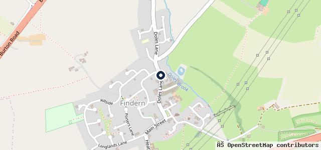 Map showing the location of Archway Motors Of Findern Ltd