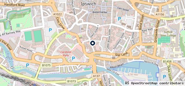Map showing the location of Seven Used Trucks Ltd
