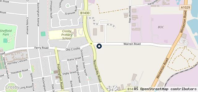 Map showing the location of Bruce Cousin Motors