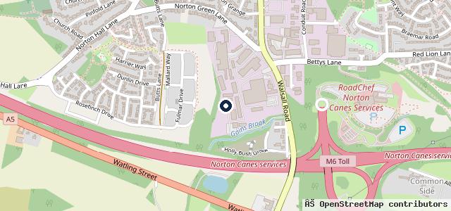 Map showing the location of Car Friend