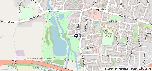 Map showing the location of Ranger World U.K. | Islip