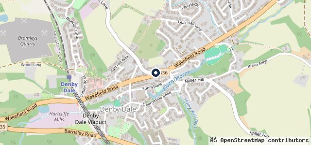Map showing the location of Ashbrow Garage Ltd | Huddersfield