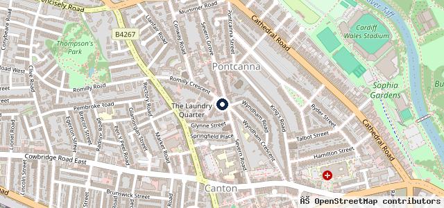 Map showing the location of Ember at No5